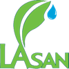 Logotipo de LA Sanitation & Environment