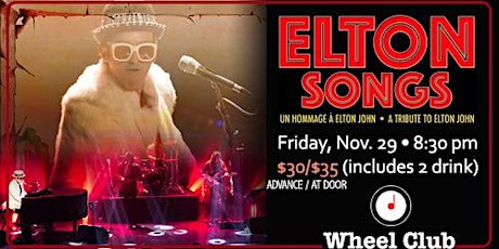 Elton Songs - Tribute to Elton John, Live at The Wheel Club