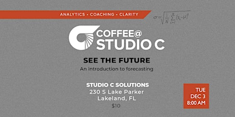 Coffee@StudioC: See the Future primary image