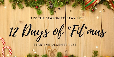 12 Days of T.C. Fitmas - Registration primary image