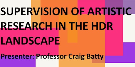 Supervision of Artistic Research in the HDR Landscape primary image