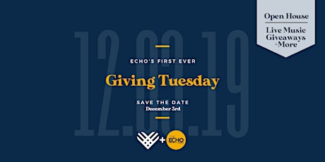 ECHO Open House Giving Tuesday Celebration primary image