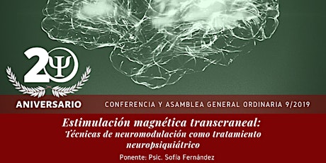 Conferencia "Estimulación magnética transcraneal" primary image