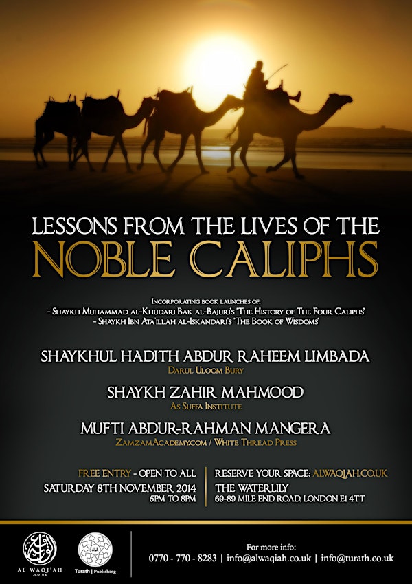 LESSONS FROM THE LIVES OF THE NOBLE CALIPHS