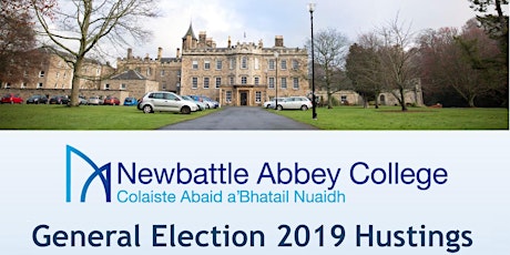 GE2019 Hustings at Newbattle Abbey College primary image