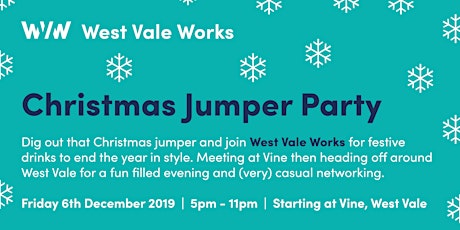 West Vale Works - Christmas Jumper Party primary image