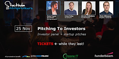 Pitching To Investors primary image