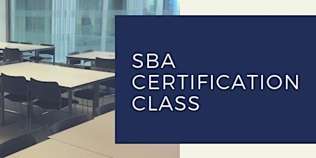 SBA Certification Class primary image