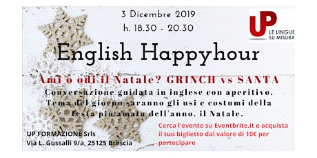 ENGLISH HAPPYHOUR: AMI O ODI IL NATALE? "GRINCH vs SANTA"