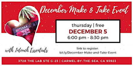 December Make and Take Event primary image