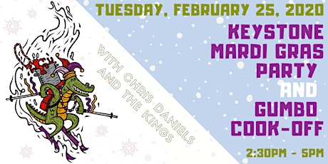 Keystone 2020 Mardi Gras Party ft. the River Run Gumbo Cook-Off