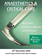 National Anaesthetics & Critical Care Conference 2014 primary image