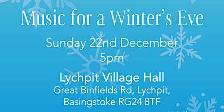 Music for a Winter's Eve in aid of Alzheimer’s Soc primary image