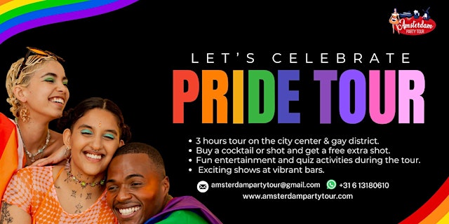 Image principale de Pride March & Pride Park in Amsterdam
