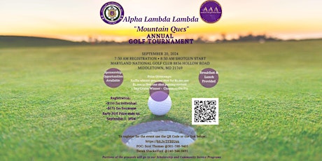 Imagem principal do evento Alpha Lambda Lambda Annual Golf Tournament