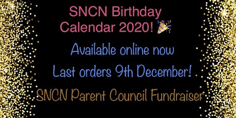 SNCN 2020 Birthday Calendar! 