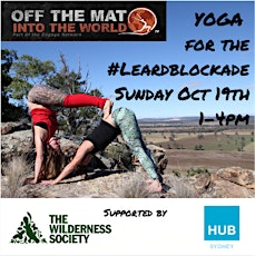 Off the Mat and Into the World: Yoga for the #Leardblockade primary image