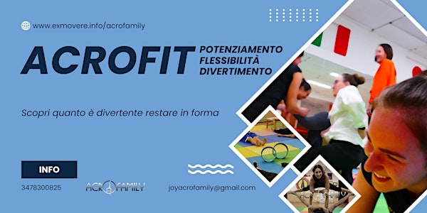 CORSO DI ACROFIT: Allenamento a corpo libero con acrobatica