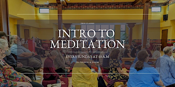 Introduction to Meditation