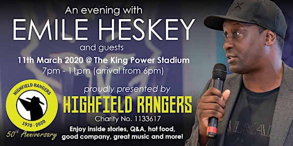 An evening with EMILE HESKEY
