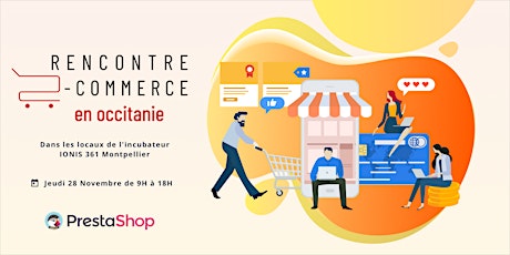 Image principale de [CibleWeb x PrestaShop] Rencontre E-commerce en Occitanie