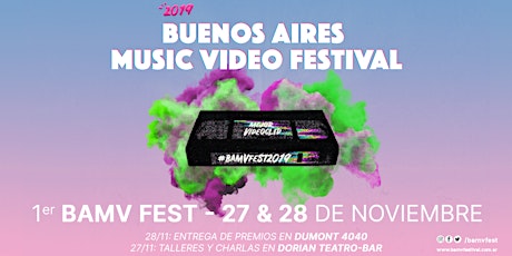 Imagen principal de Buenos Aires Music Video Festival: Entrega de Premios