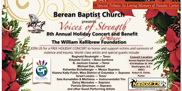 8th Annual WKF Holiday and Benefit Concert - Voices of Strength