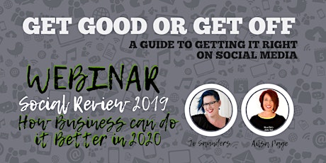 WEBINAR: Social Review  - How business can do it better in 2020. primary image