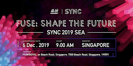 SYNC 2019  Southeast Asia Fuse: Shape the Future primary image