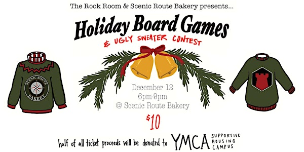 Holiday Board Game Wish List & Ugly Sweater Party