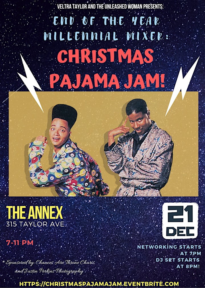 Millennial Mixer: Christmas Pajama Jam image