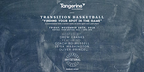 TRANSITION BASKETBALL "Finding Your Spot in the Game" + HCI Team Draw primary image