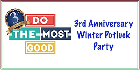 DTMG 3rd Anniversary & Winter Potluck Party primary image
