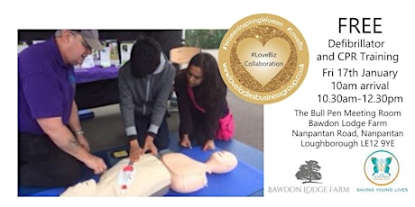 FREE Defibrillator & CPR Training primary image