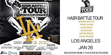 XOTICS HAIR BATTLE TOUR LOS ANGELES 2020 primary image