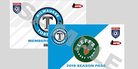 Hauptbild für Season Tickets 2020 Men NPSL and Women WPSL