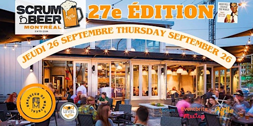 Image principale de Scrum Beer 27 - Back to Scrum