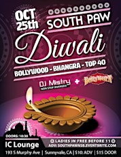 Diwali at South Paw #3 featuring BollyBurn from SF primary image