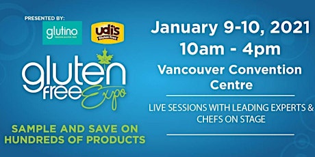 Gluten Free Expo Vancouver - January 9-10, 2021 primary image