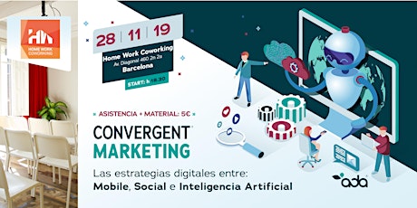 Imagen principal de Convergent Marketing®. Mobile, Social Network e Inteligencia Artificial.