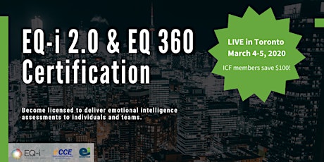 Emotional Intelligence Certification - EQ-i2.0 & EQ360