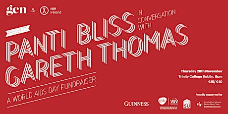 Panti Bliss in conversation with Gareth Thomas: A World AIDS day Fundraiser