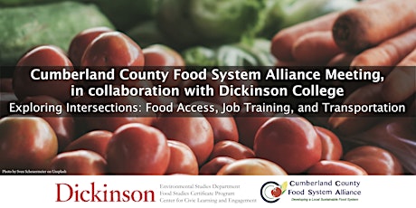 Exploring Intersections: Food Access, Job Training, & Transportation primary image
