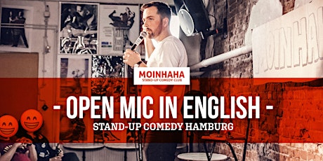 Hauptbild für "Open Mic in English" Stand-Up Comedy Hamburg
