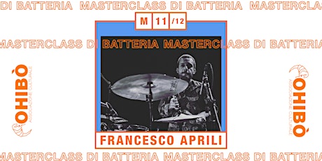 Masterclass di batteria con Francesco Aprili