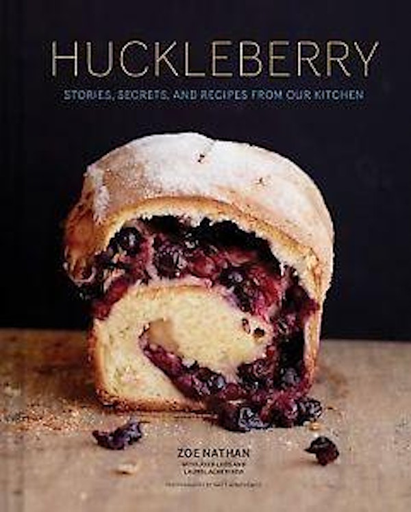 Huckleberry Cookbook dinner with Zoe Nathan