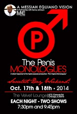 Messiah Equiano's Penis Monologues LIVE Sweetest Day Weekend In Chicago! primary image