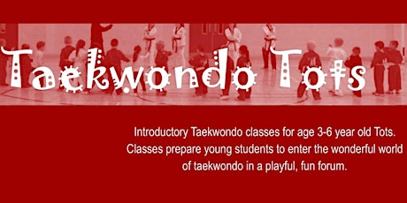 Taekwondo Tots - 2020 - Term 1 primary image
