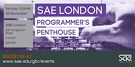 SAE London: Programmer's Penthouse primary image