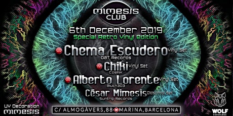 Imagen principal de Mimesis CLUB - December / Special Retro Vinyl Edition!